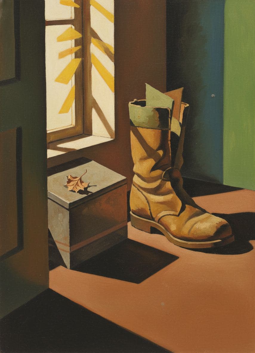Anya Perceives the Boot — abstract work by Viktor Eklund — MODULAR · a one-of-a-kind original