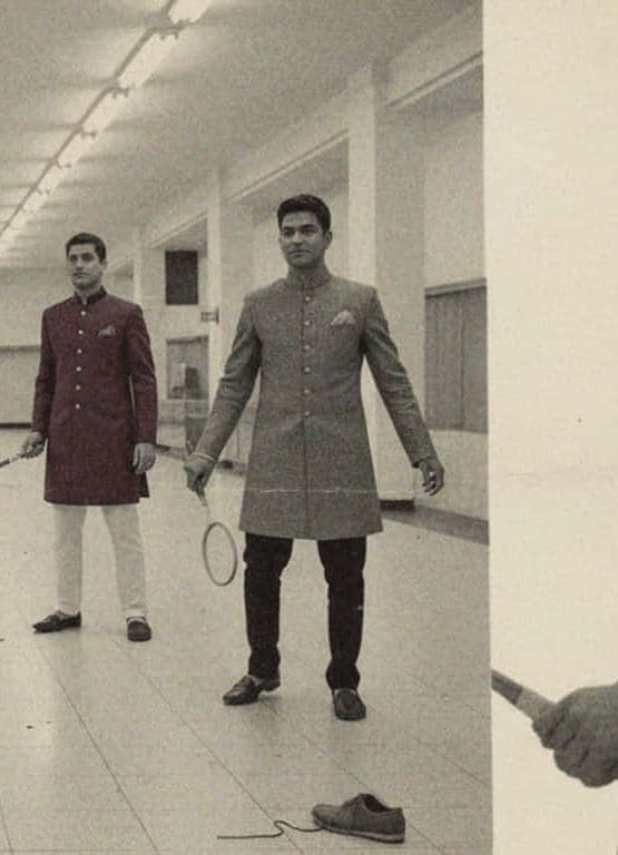 Atrium Badminton Sherwanis — photograph by Nadia Vorholt — MODULAR · 13 × 18 cm limited edition of 10