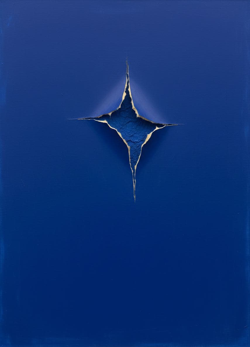 Awaiting Exact Change — abstract work by Saskia Vandenberg — MODULAR · a one-of-a-kind original