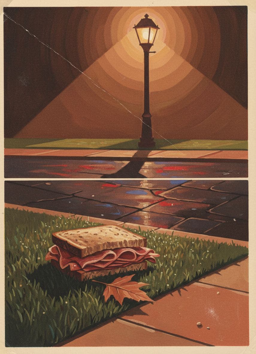 Best Day for Pastrami — abstract work by Viktor Eklund — MODULAR · a one-of-a-kind original