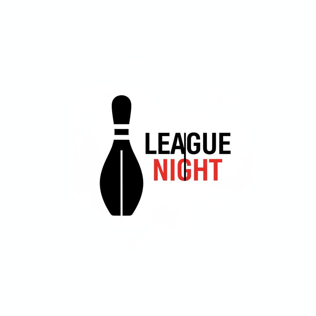 Bowling Alley League Night — print — MODULAR · a one-of-a-kind original
