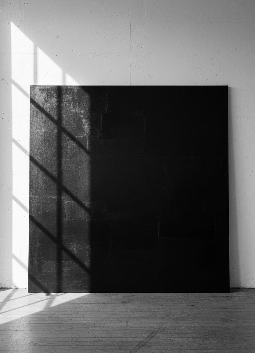 Brenda Weighing the Boulder — abstract work by Viktor Eklund — MODULAR · a one-of-a-kind original