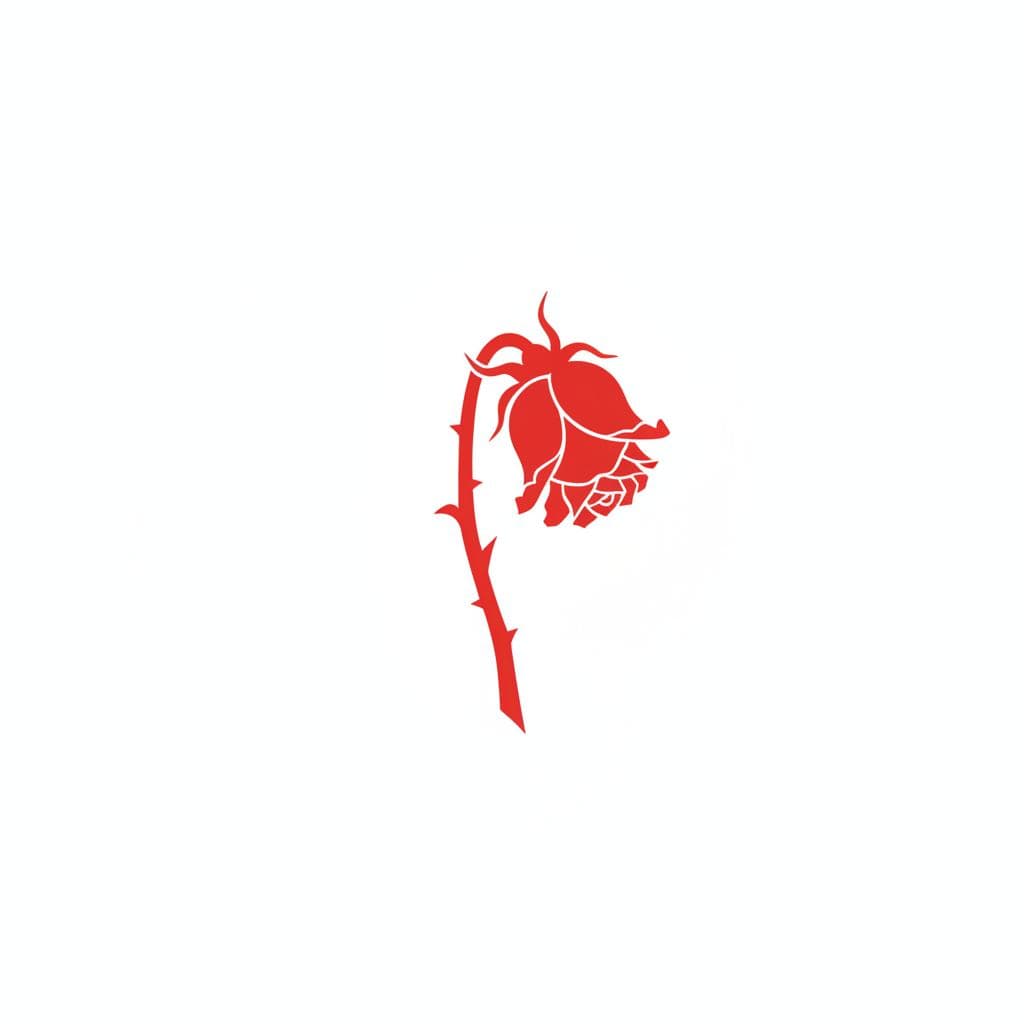 Burning a Loose Thread — print by Agnete Holm — MODULAR · a one-of-a-kind original