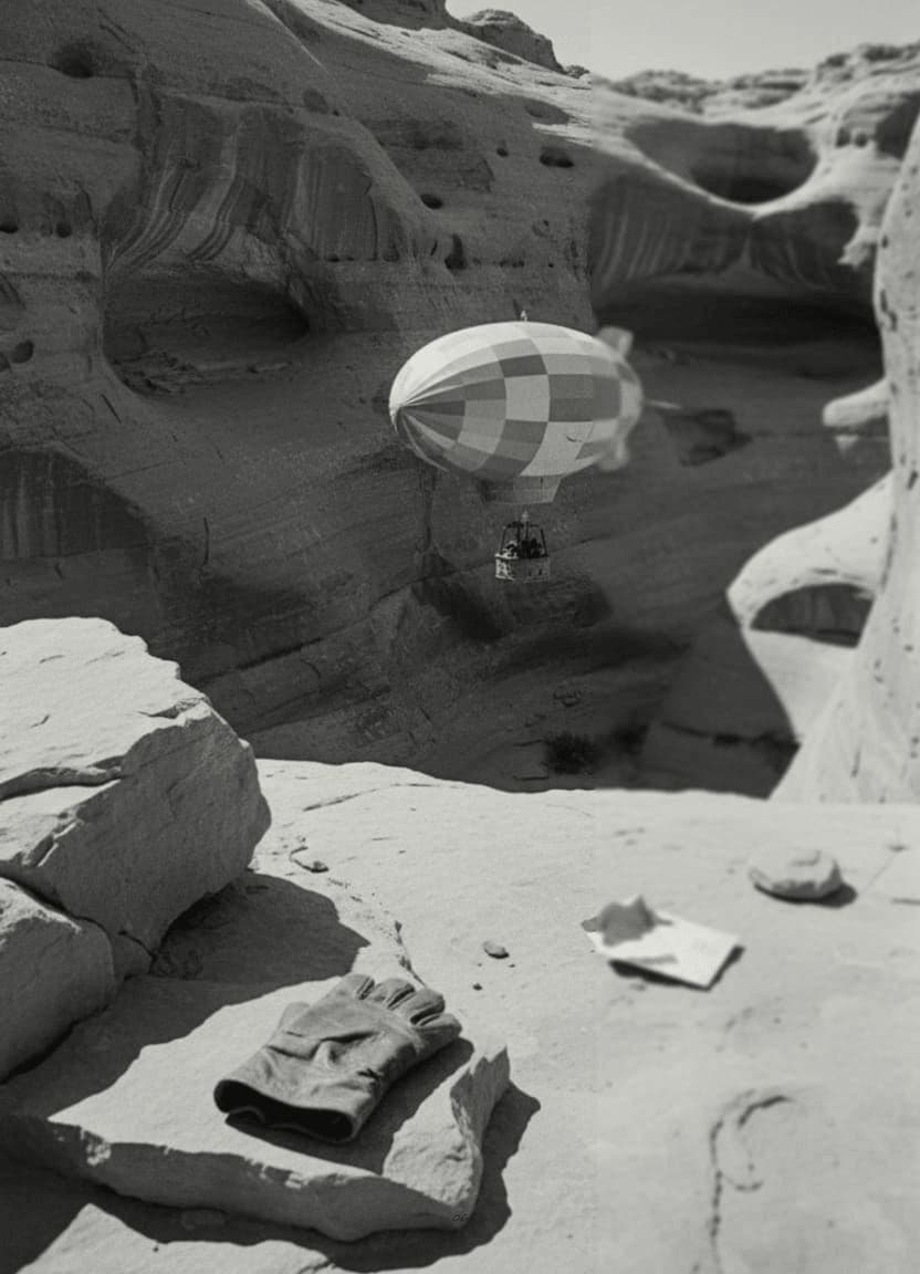 Canyon Floor Descent — photograph by Yuri Petrenko — MODULAR · 13 × 18 cm limited edition of 10