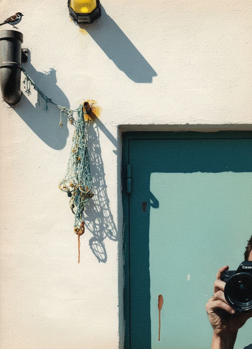 Catching the Frayed Net — abstract work by Viktor Eklund — MODULAR · a one-of-a-kind original