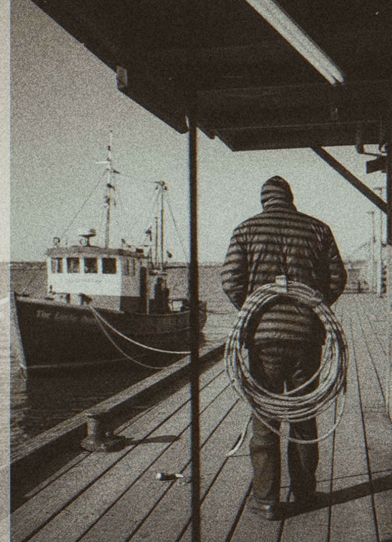 Coiling the Hawser — photograph by Inés Corral — MODULAR · 13 × 18 cm limited edition of 10
