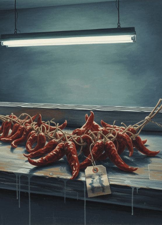 Cold Room Ristras — abstract work by Stefan Tannhäuser — MODULAR · 13 × 18 cm limited edition of 10