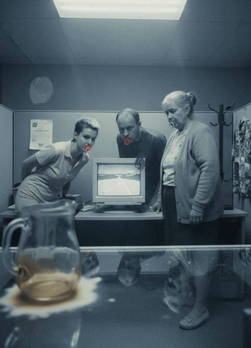 cubicle pilot's last flight — photograph by Klara Mertz — MODULAR · 13 × 18 cm limited edition of 10