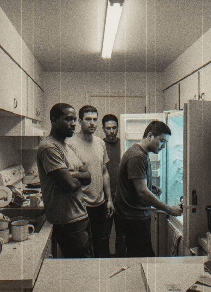 DeShawn Crossing His Arms — photograph by Nadia Vorholt — MODULAR · 13 × 18 cm limited edition of 10