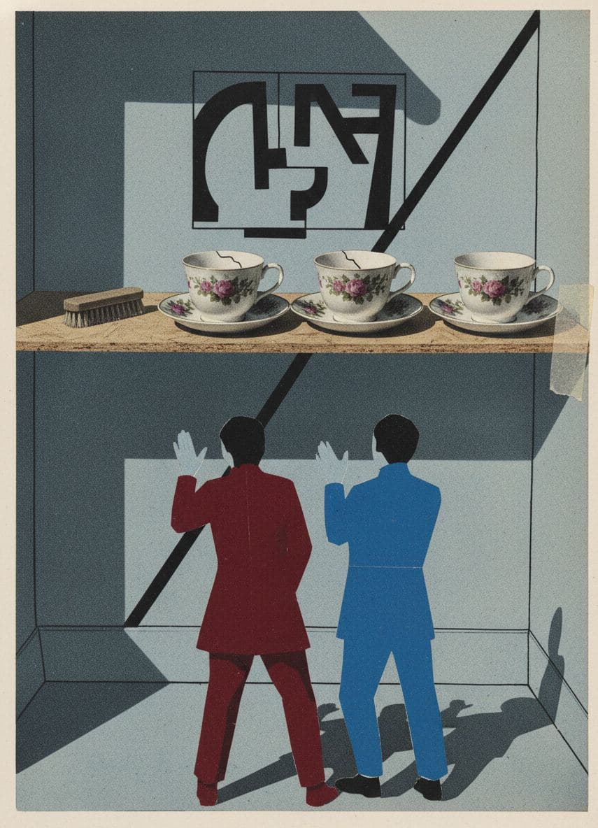Don't Forget These — collage by Irmela Bechmann — MODULAR · a one-of-a-kind original