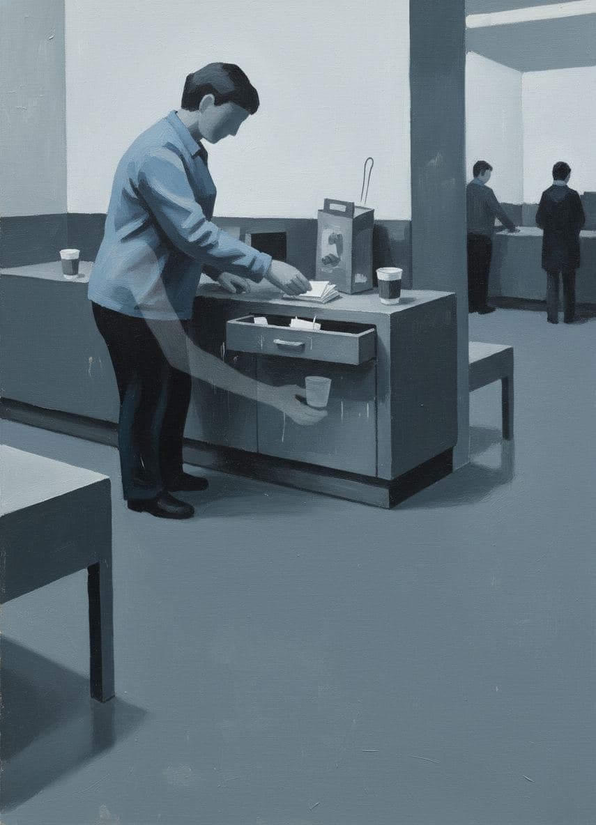 Don't Forget Your Slips — abstract work by Viktor Eklund — MODULAR · a one-of-a-kind original
