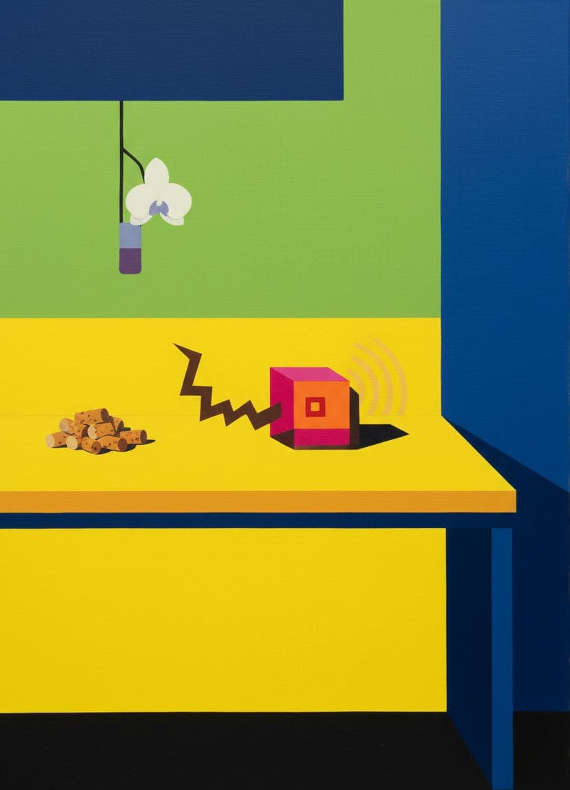 Dropping the Filters — abstract work by Saskia Vandenberg — MODULAR · a one-of-a-kind original