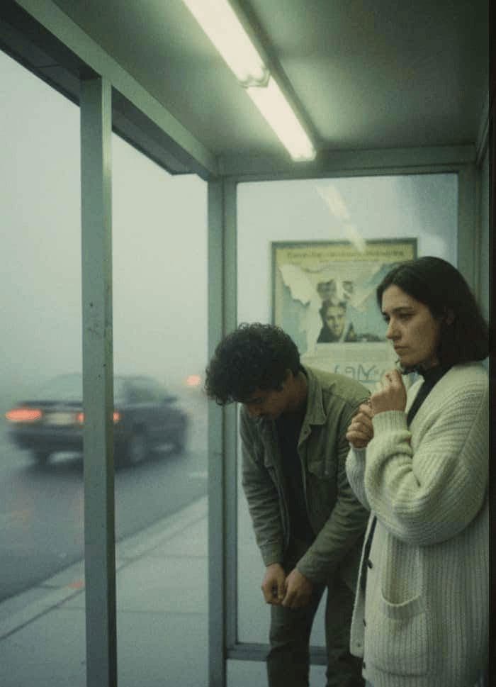 Elena and Kai at Twilight — photograph by Iain Fraser-Campbell — MODULAR · 13 × 18 cm limited edition of 10