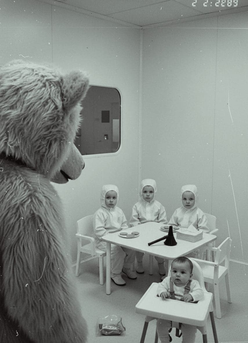 Endurance in the Cleanroom — photograph by Nadia Vorholt — MODULAR · 13 × 18 cm limited edition of 10