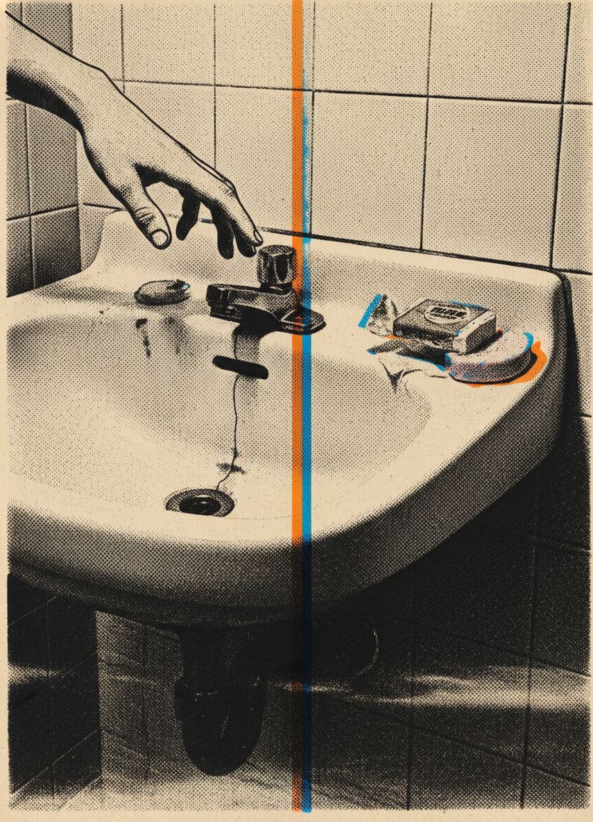 Finding a Clean Bar — print by Anya Pietrowski — MODULAR · a one-of-a-kind original