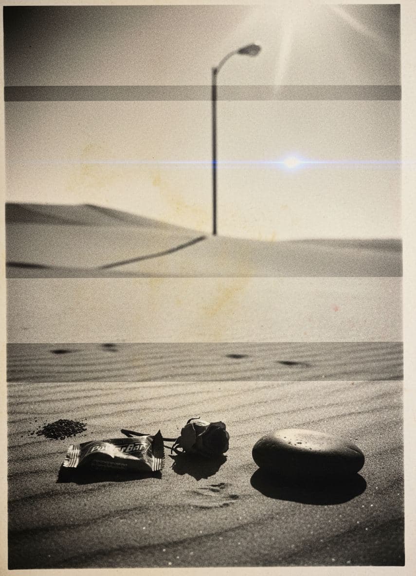First Day of Indifference — abstract work by Stefan Tannhäuser — MODULAR · 13 × 18 cm limited edition of 10
