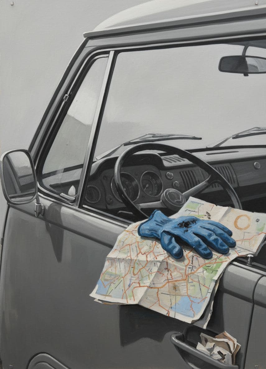 Folding the Rheinland Map — abstract work by Saskia Vandenberg — MODULAR · a one-of-a-kind original