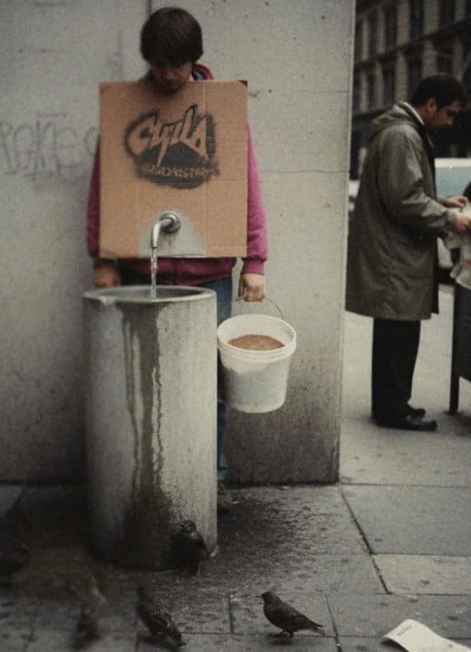 Fountain and Board — photograph by Parisa Khavari — MODULAR · 13 × 18 cm limited edition of 10