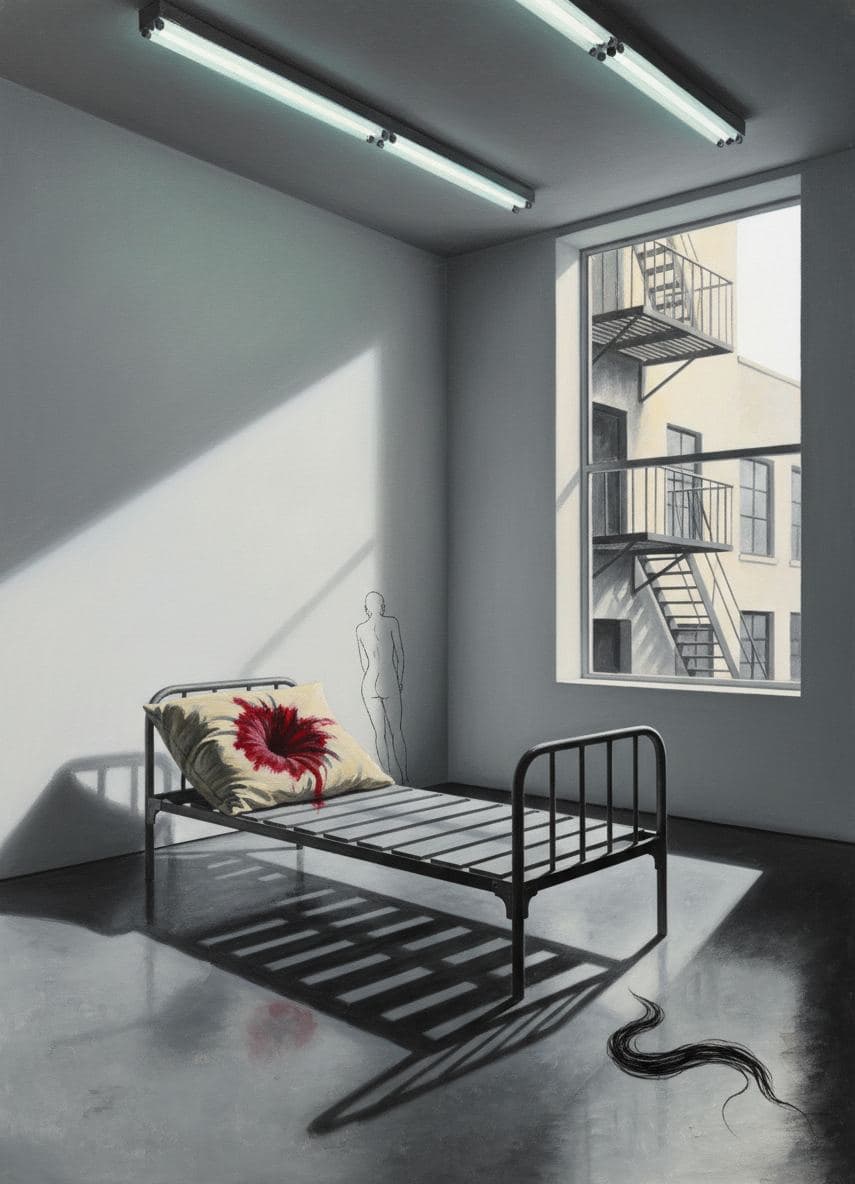 ghost of a restless night — abstract work by Stefan Tannhäuser — MODULAR · a one-of-a-kind original
