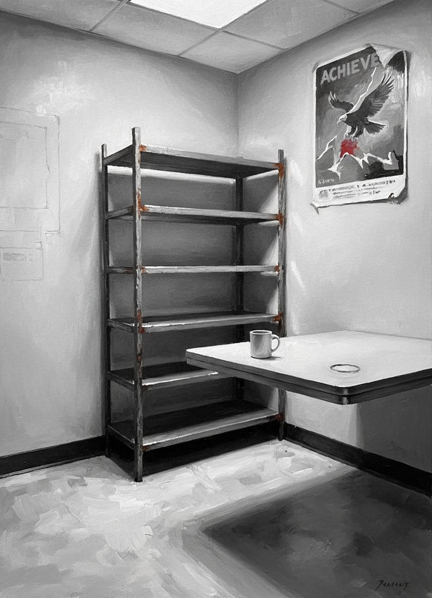 ghosts of lunch past — abstract work by Saskia Vandenberg — MODULAR · a one-of-a-kind original