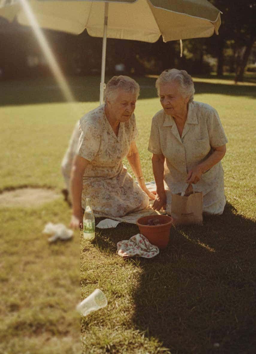 golden hour laughter — photograph by Henri de Bruyn — MODULAR · 13 × 18 cm limited edition of 10