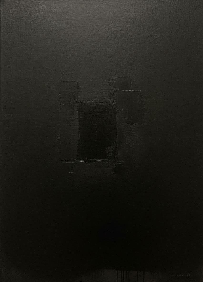 Heiner Forgets the Milk — abstract work by Saskia Vandenberg — MODULAR · a one-of-a-kind original