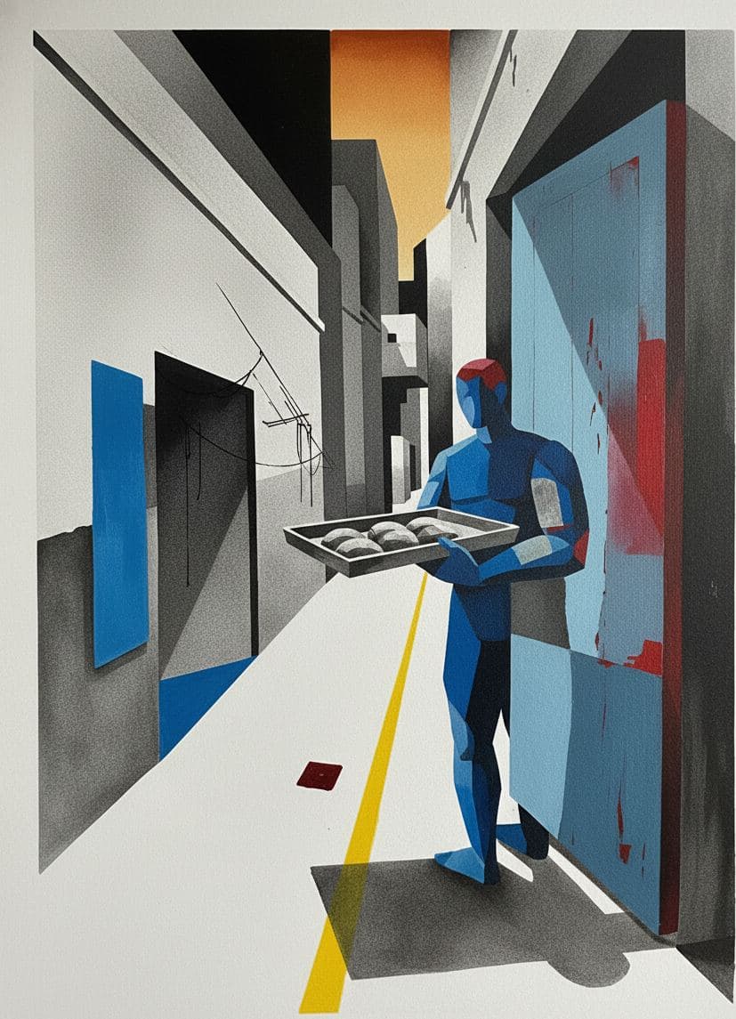 It's Always Like This — abstract work by Stefan Tannhäuser — MODULAR · a one-of-a-kind original