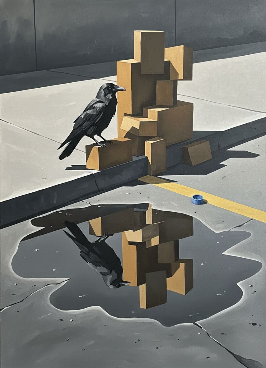 It's Always Like This — abstract work by Viktor Eklund — MODULAR · a one-of-a-kind original