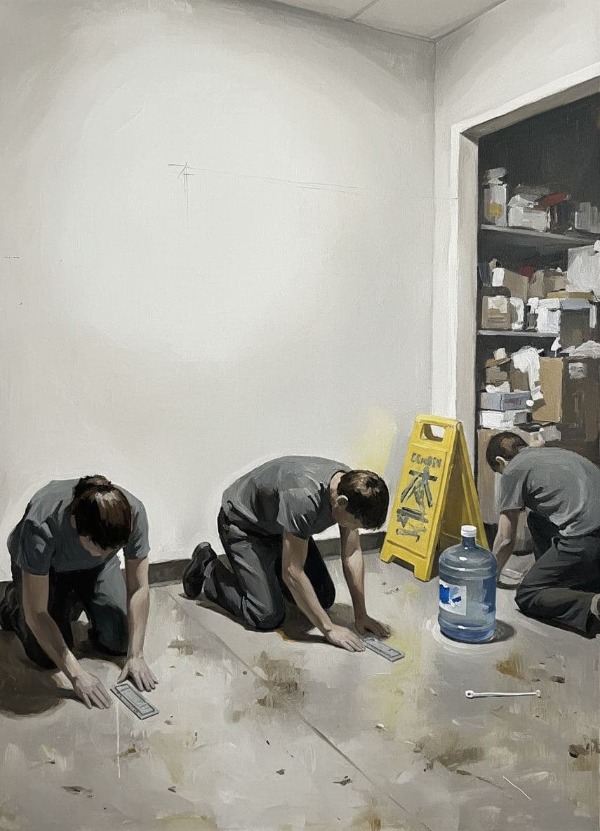 It's Just How We Do Things — abstract work by Saskia Vandenberg — MODULAR · a one-of-a-kind original