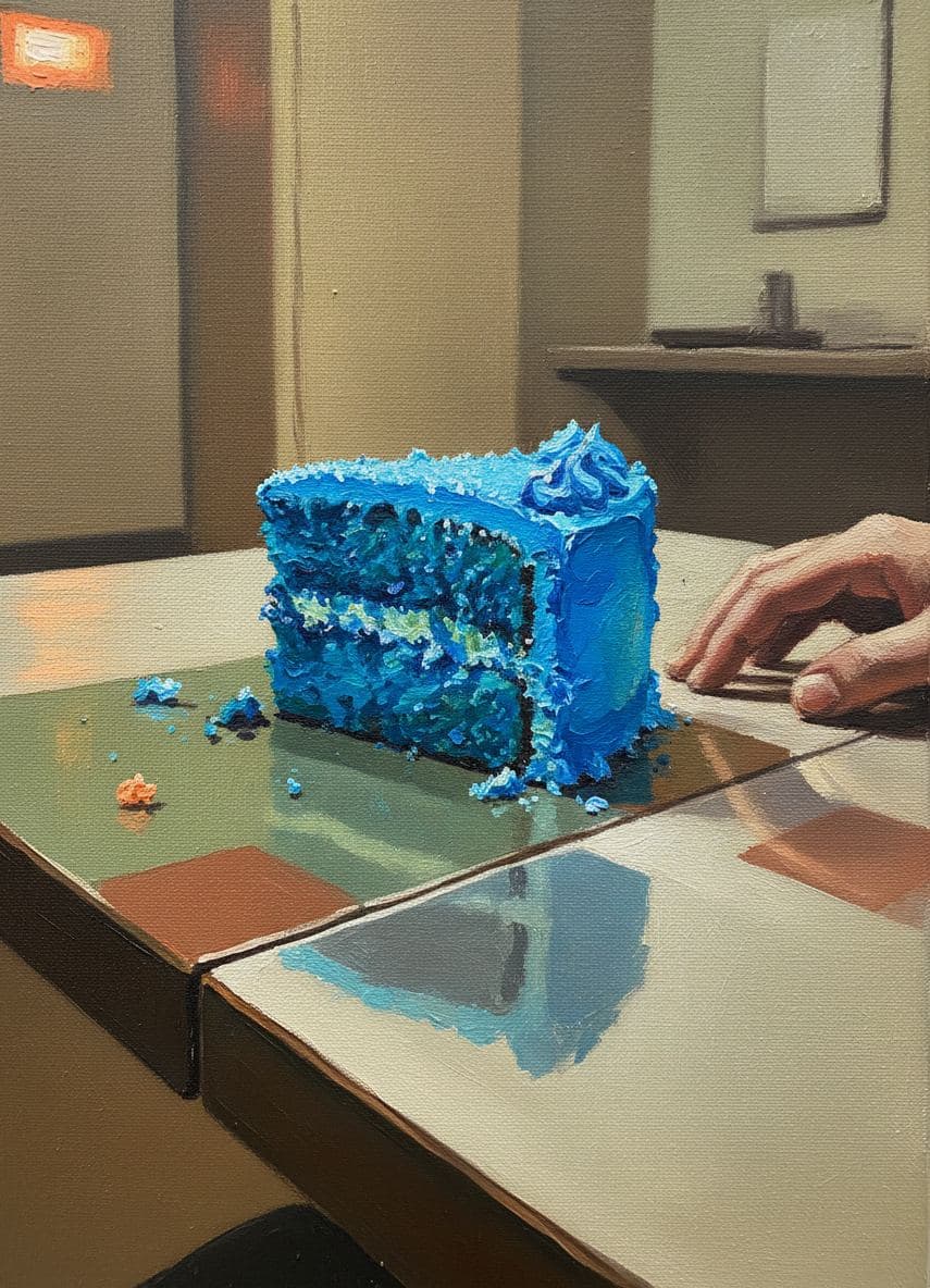 It's My Turn Now — painting by Agnete Holm — MODULAR · a one-of-a-kind original