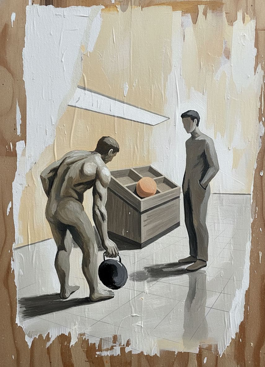 It's My Turn Now — collage by Irmela Bechmann — MODULAR · a one-of-a-kind original