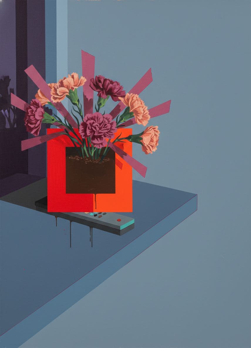 It's My Turn Now — abstract work by Stefan Tannhäuser — MODULAR · a one-of-a-kind original