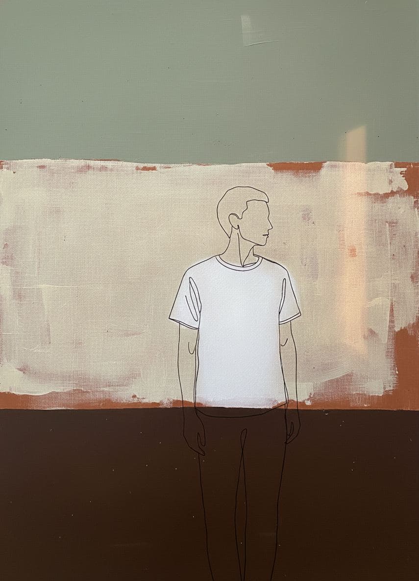 “It's Not Coming” — abstract work by Viktor Eklund — MODULAR · a one-of-a-kind original