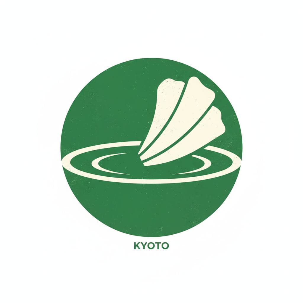 Kyoto's Morning Dew Fountain — print by Rafał Zborowski — MODULAR · a one-of-a-kind original