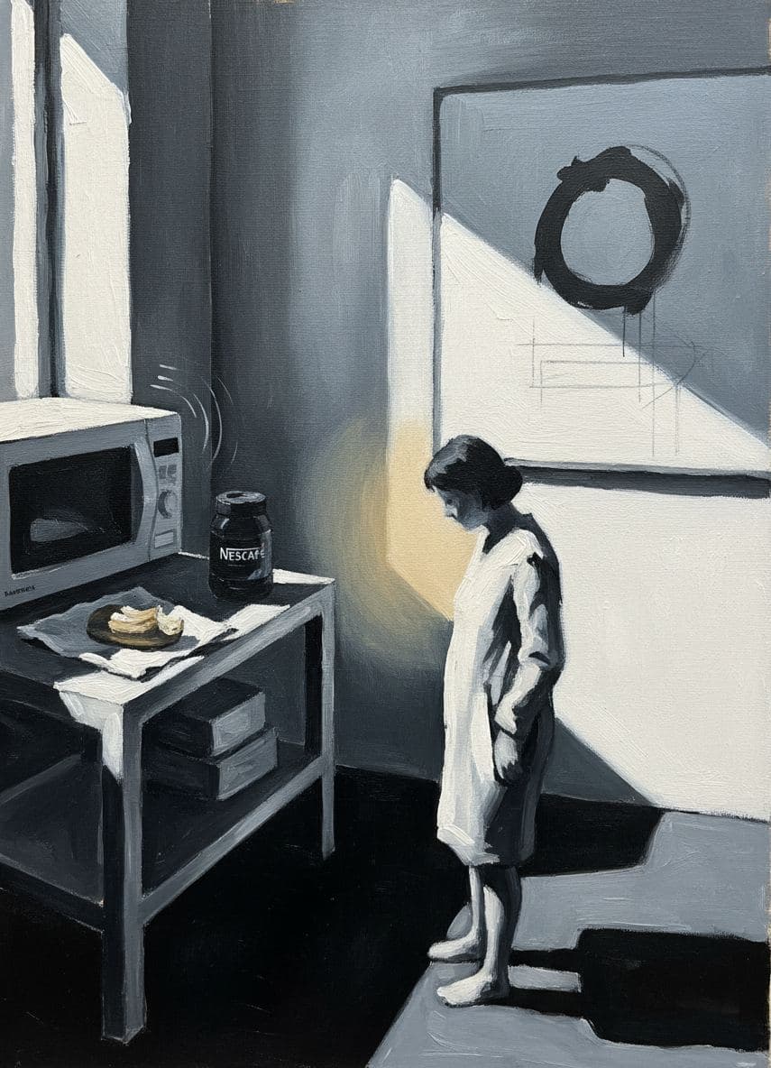 Leaving the Lunch — abstract work by Viktor Eklund — MODULAR · a one-of-a-kind original