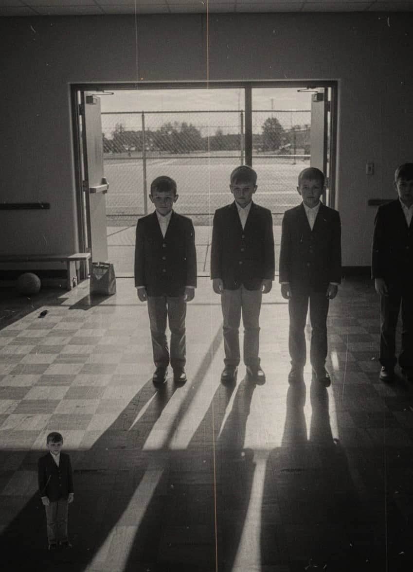 Lining Up for Pictures — photograph by Iain Fraser-Campbell — MODULAR · 13 × 18 cm limited edition of 10