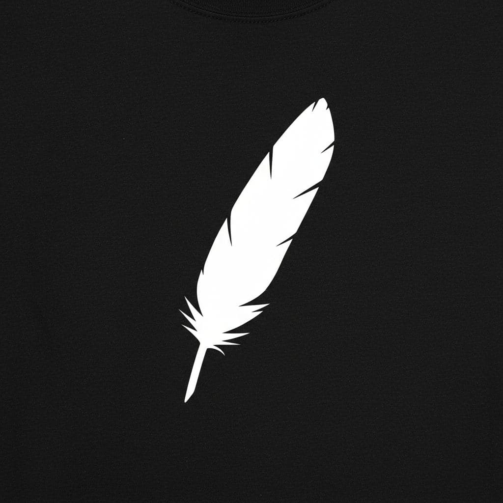 Marek Observing the Feather — print by Agnete Holm — MODULAR · a one-of-a-kind original