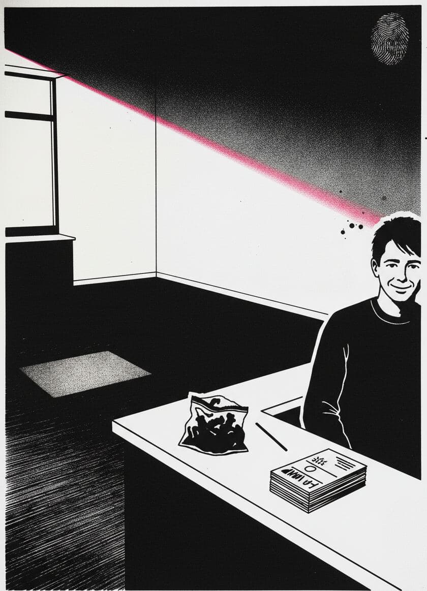 monday morning quiet hum — print by Anya Pietrowski — MODULAR · a one-of-a-kind original