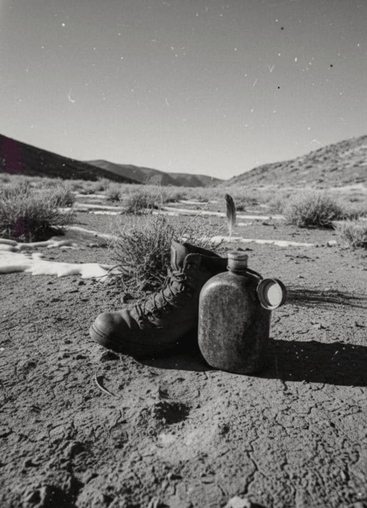 Mountain Pass Abandonment — photograph by Parisa Khavari — MODULAR · 13 × 18 cm limited edition of 10