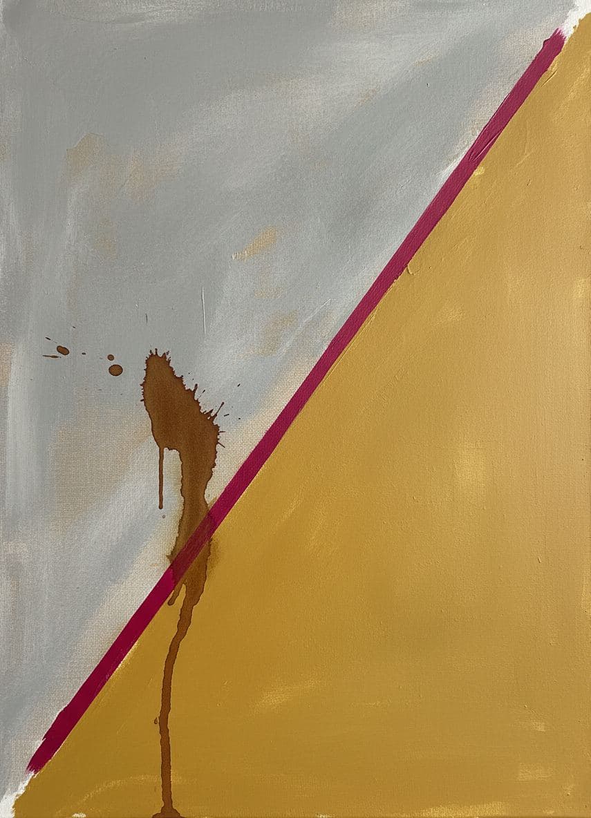 Nobody Picked It Up — abstract work by Viktor Eklund — MODULAR · a one-of-a-kind original