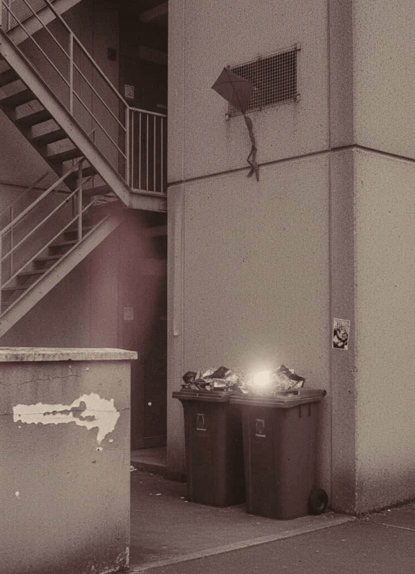 Northcliffe Towers Alley — photograph by Yuri Petrenko — MODULAR · 13 × 18 cm limited edition of 10