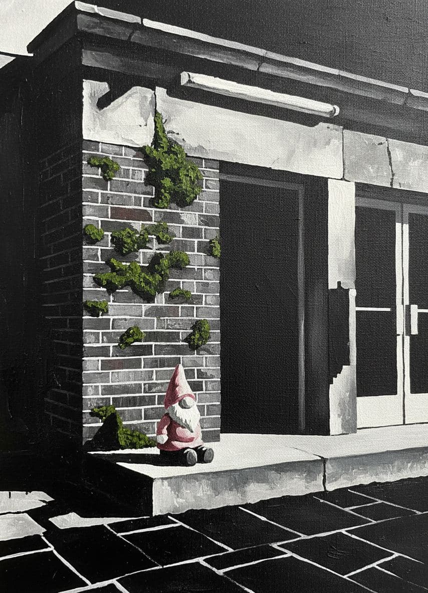 Old Man Flickers the Light — abstract work by Viktor Eklund — MODULAR · a one-of-a-kind original