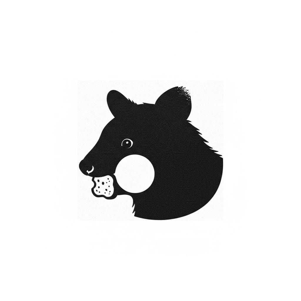 Possum with a Human Ear — print by Saskia Vandenberg — MODULAR · a one-of-a-kind original