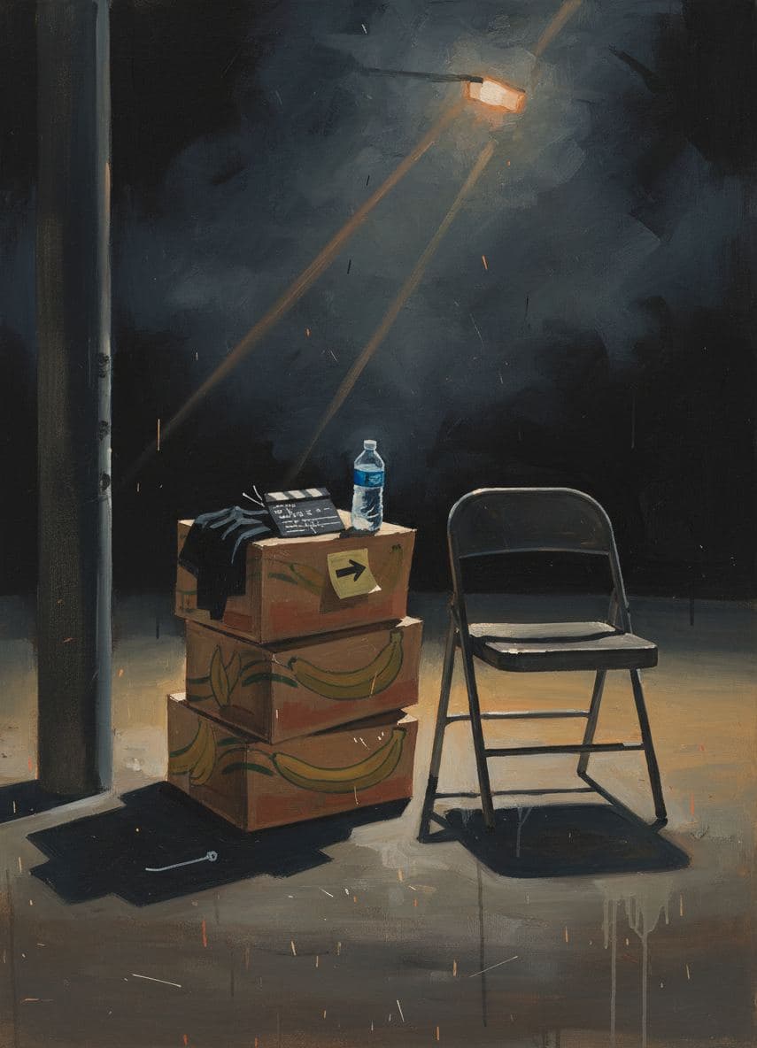 Propping Up the Speaker — abstract work by Viktor Eklund — MODULAR · a one-of-a-kind original