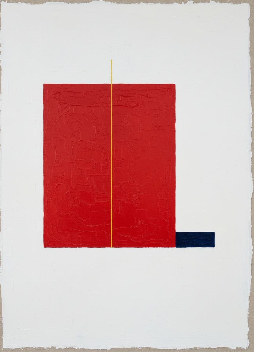 Raj Inspecting the Drip — abstract work by Stefan Tannhäuser — MODULAR · a one-of-a-kind original