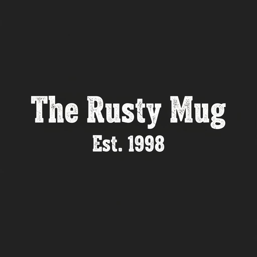 Rusty Mug Neighborhood Pub — print — MODULAR · a one-of-a-kind original