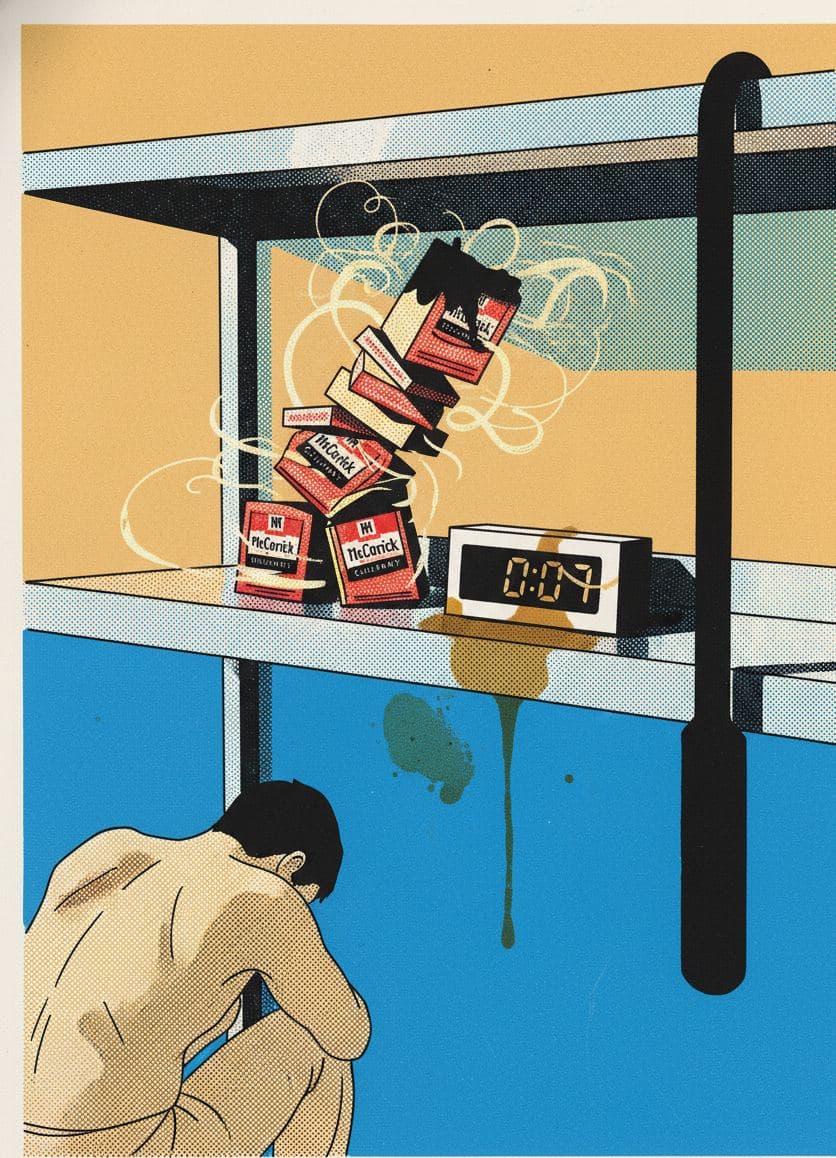 seven seconds before chaos — print by Anya Pietrowski — MODULAR · a one-of-a-kind original