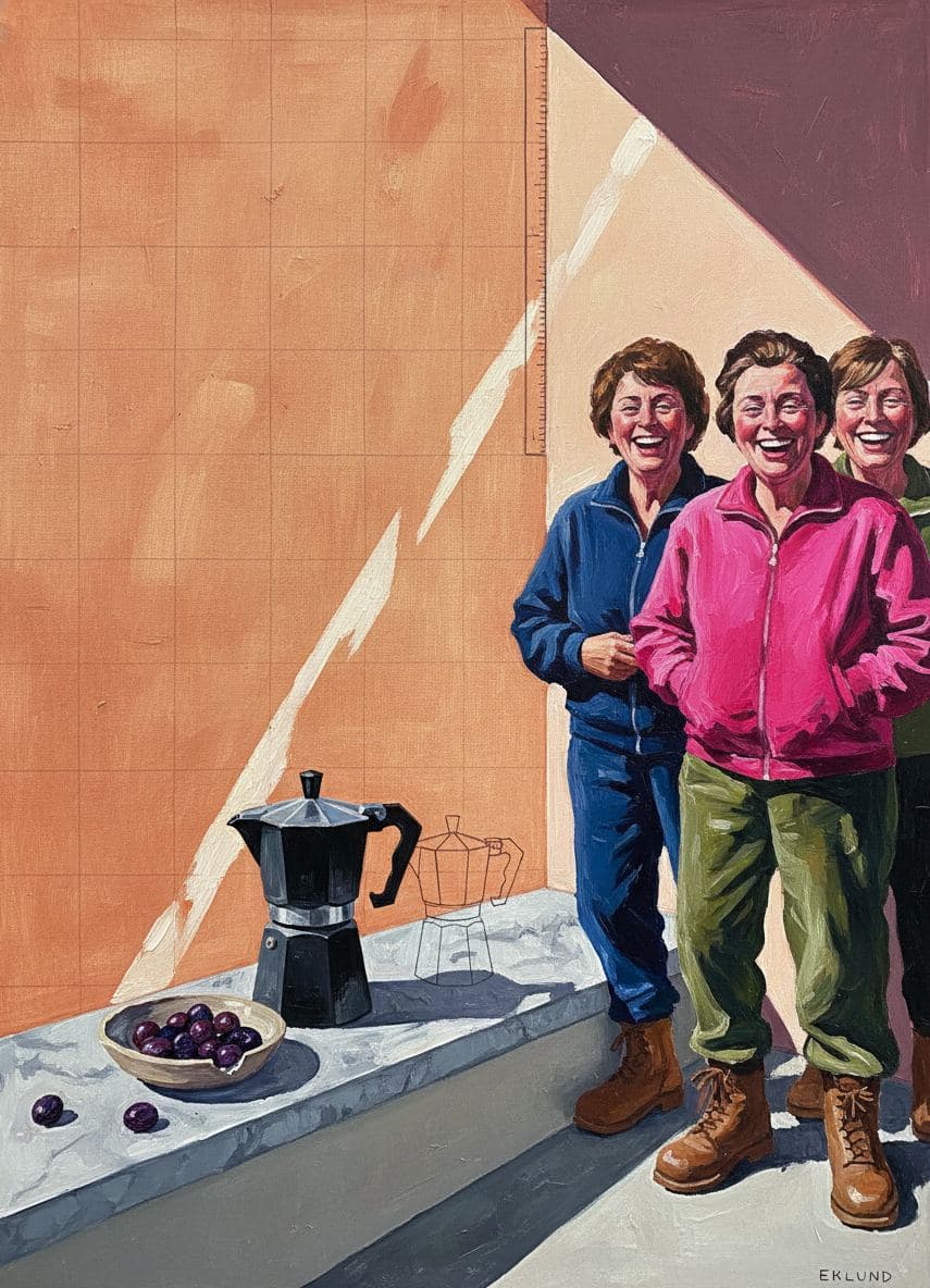 Sicilian Mirth, Morning Brew — abstract work by Viktor Eklund — MODULAR · a one-of-a-kind original