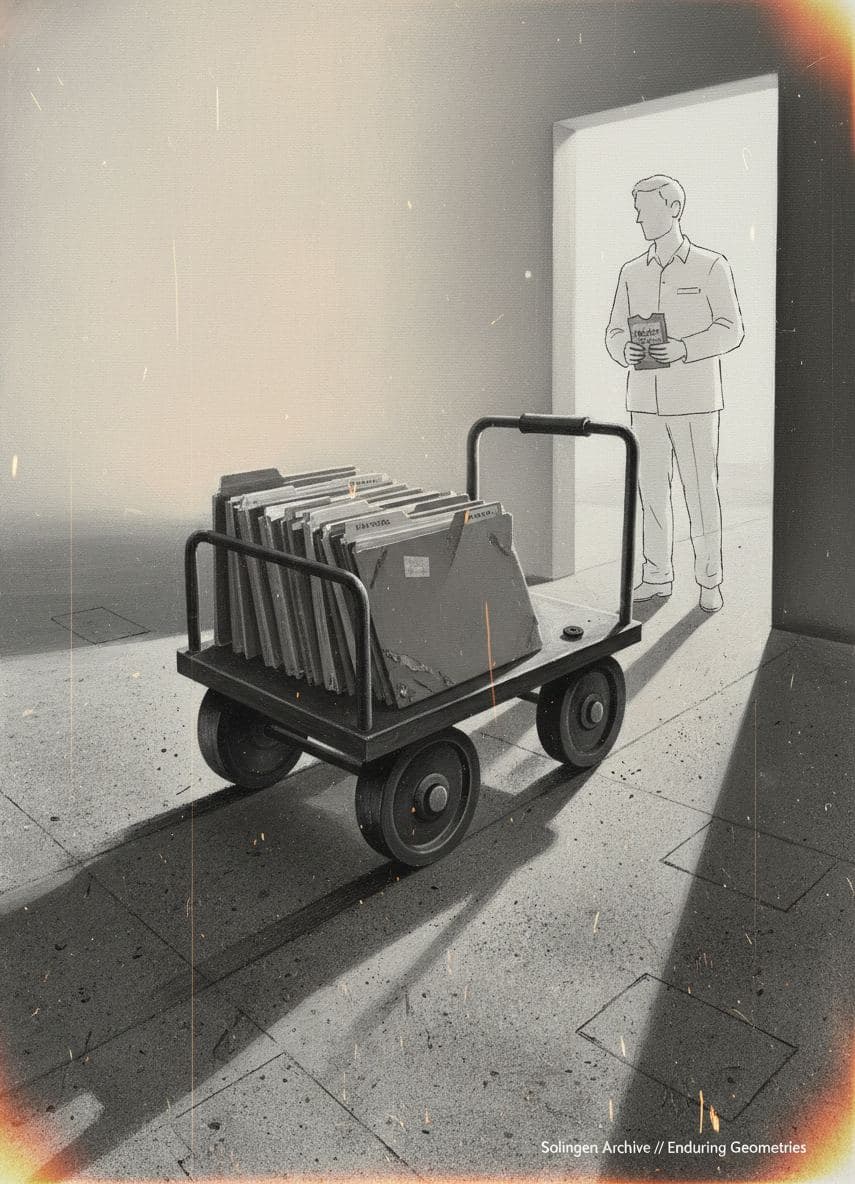Solingen Basement Storage — abstract work by Viktor Eklund — MODULAR · a one-of-a-kind original