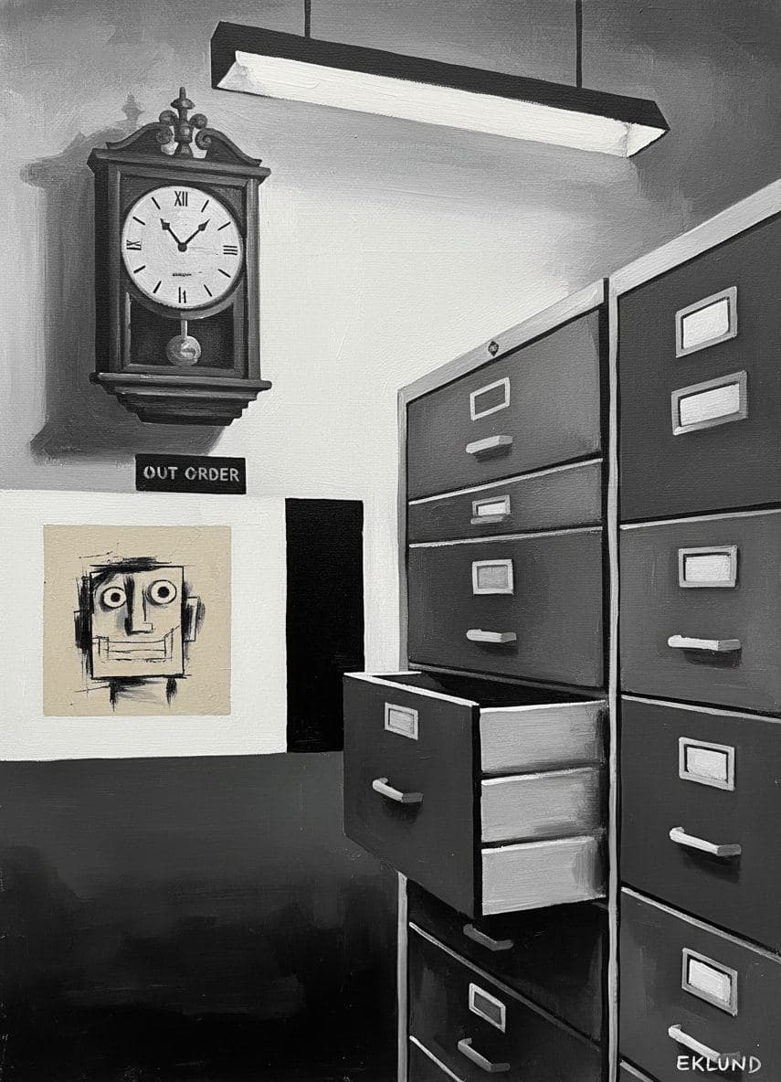 Someone Endures a Ceremony — abstract work by Viktor Eklund — MODULAR · a one-of-a-kind original